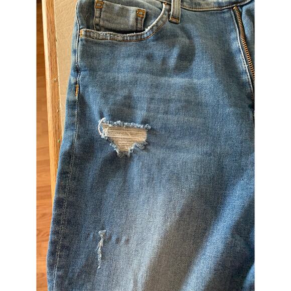 Flying monkey mom fit ankle jeans size 27 distressed regular wash - Picture 9 of 9